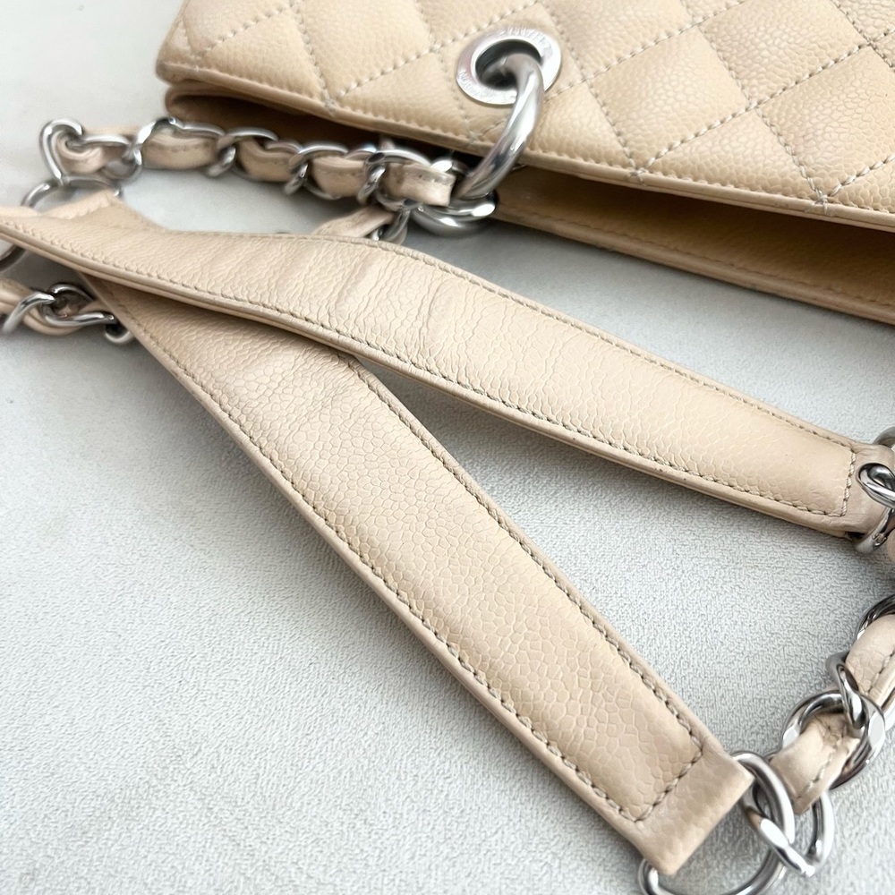 Chanel Classic Timeless GST Beige Caviar with Silver hardware Bag - Picture 10 of 16